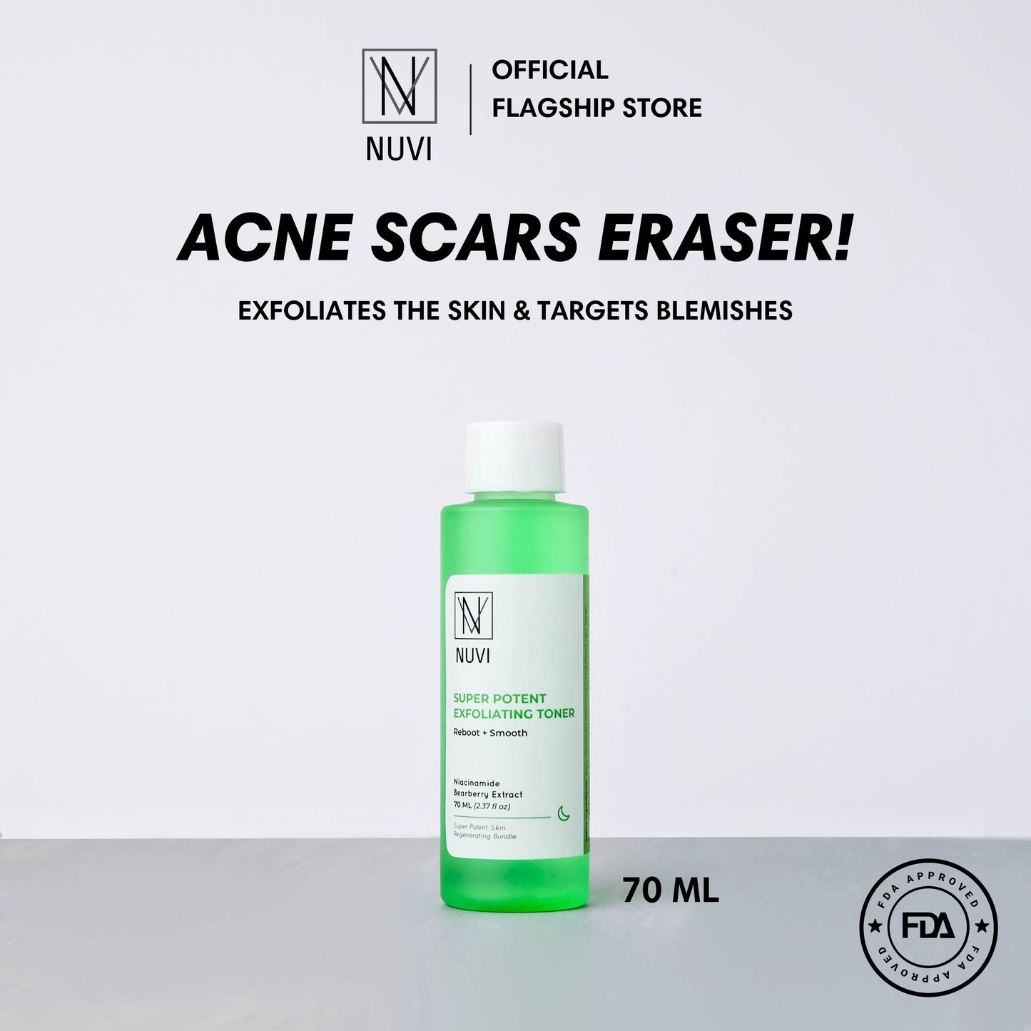 NUVI Super Potent Exfoliating Toner