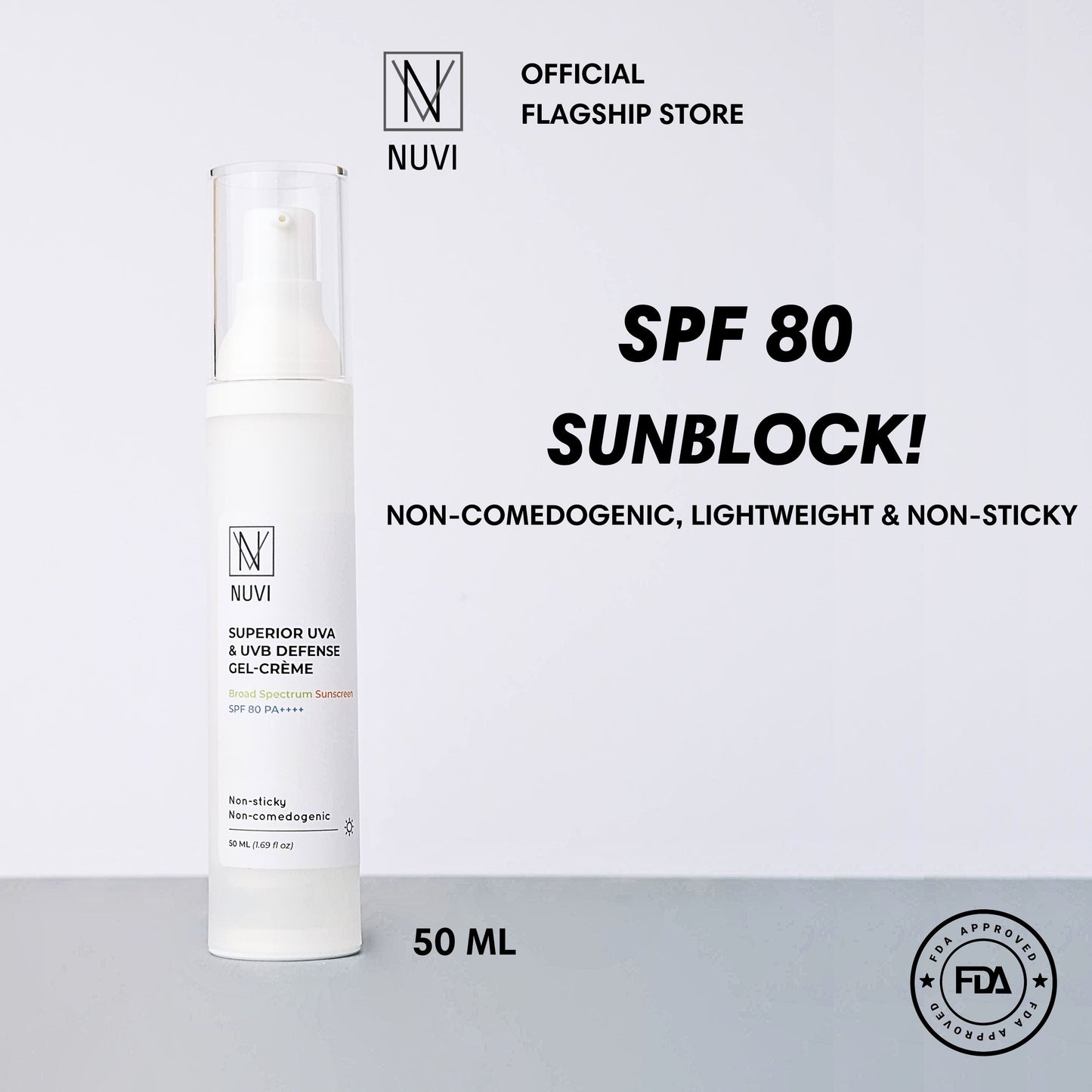 50ML Superior UVA & UVB Defense Gel-Crème