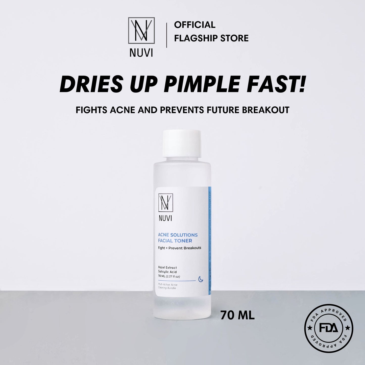 NUVI Acne Solutions Facial Toner