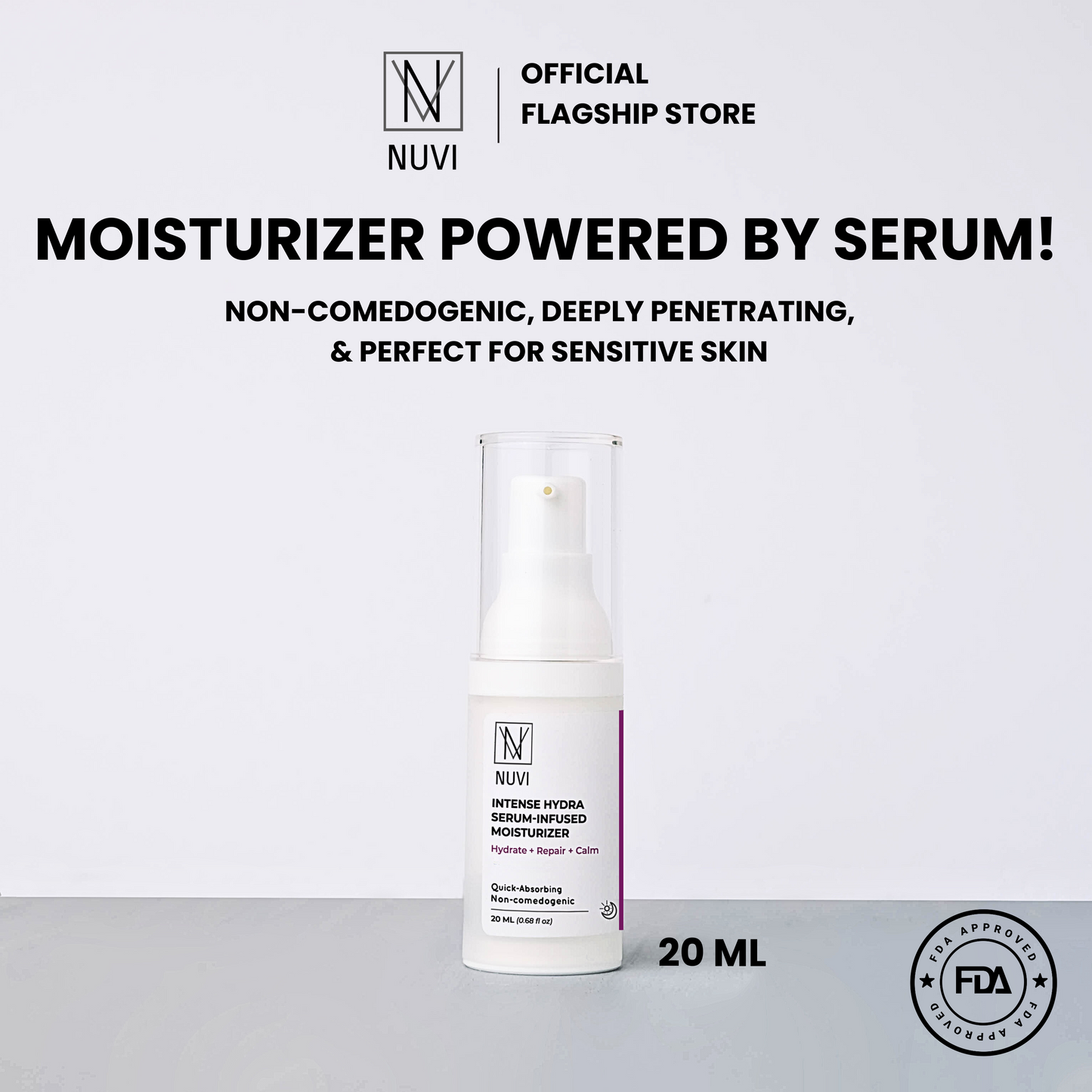 NUVI Intense Hydra Serum-Infused Moisturizer
