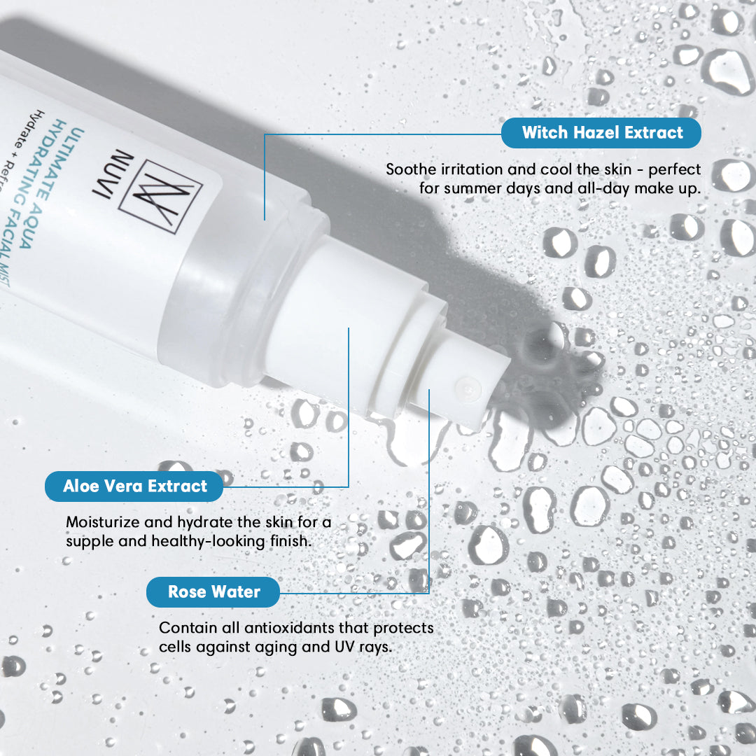 NUVI Ultimate Aqua Hydrating Facial Mist