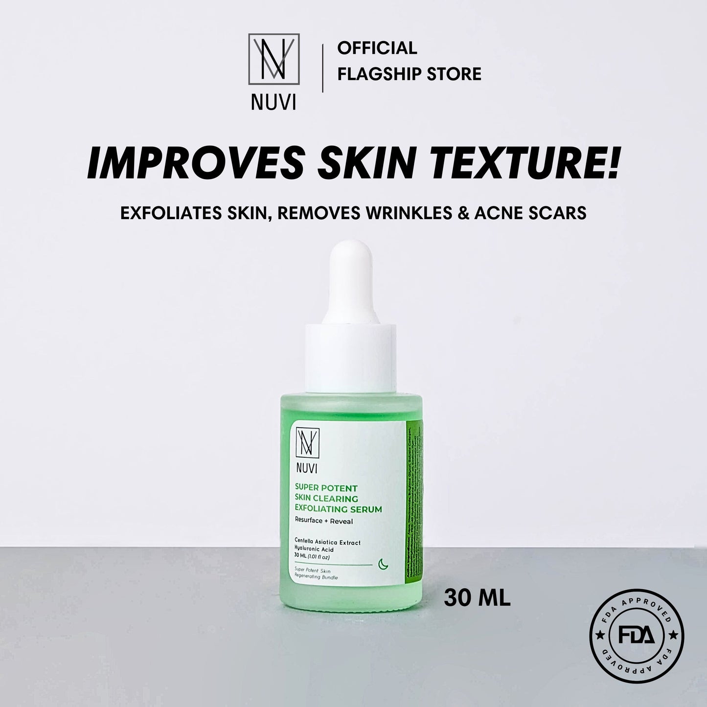 NUVI Super Potent Skin Clearing Exfoliating Serum