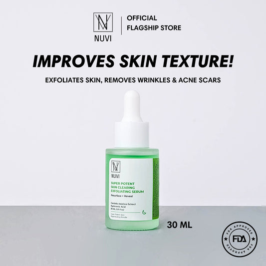 NUVI Super Potent Skin Clearing Exfoliating Serum