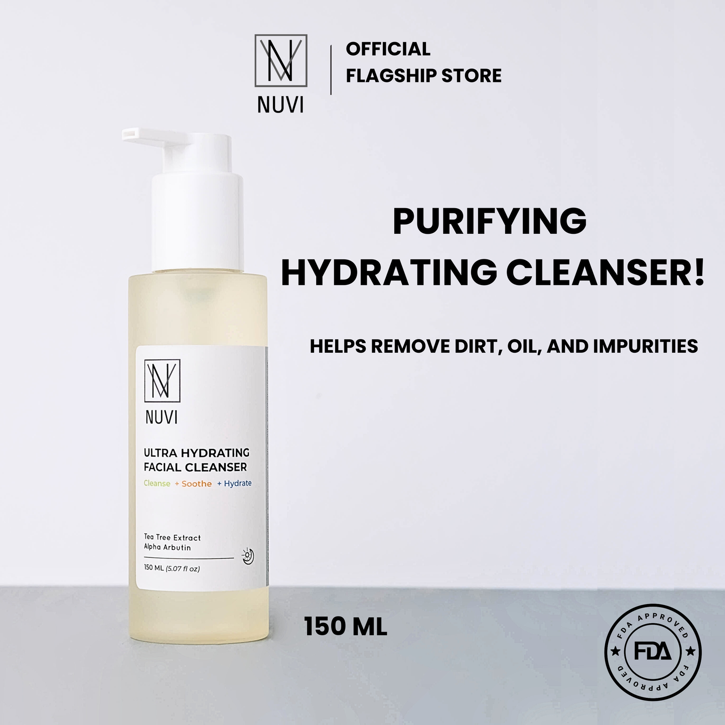 NUVI Ultra Hydrating Facial Cleanser