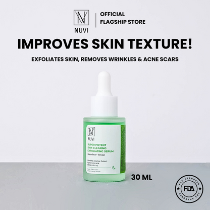 NUVI Super Potent Skin Clearing Exfoliating Serum